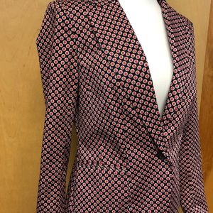 MICHAEL Michael Kors Tie Print Blazer